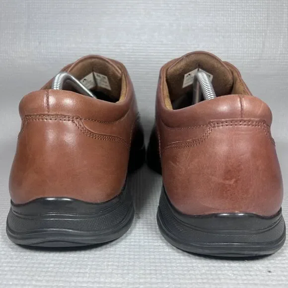Anodyne No. 28 Mens Size12 Xtra Wide Casual Brown Leather Diabetic Shoes Straps - Picture 4 of 10